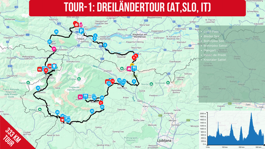AT-SLO-IT Tri-border Region Motorcycle Tours (GPX Routes and Tracks)