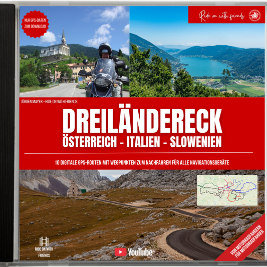 AT-SLO-IT Tri-border Region Motorcycle Tours (GPX Routes and Tracks)