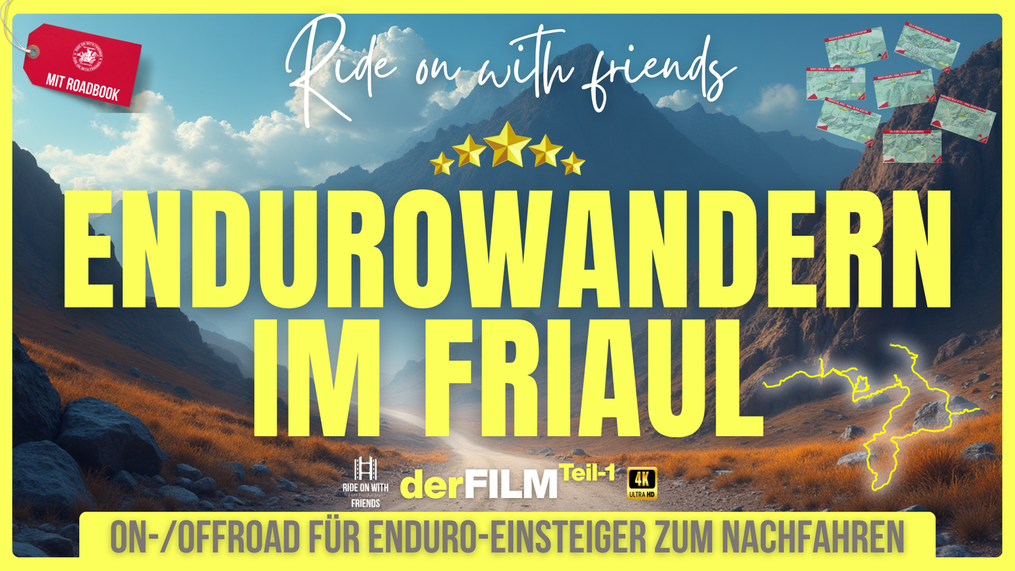 Enduro Hiking Tour Package in Friuli