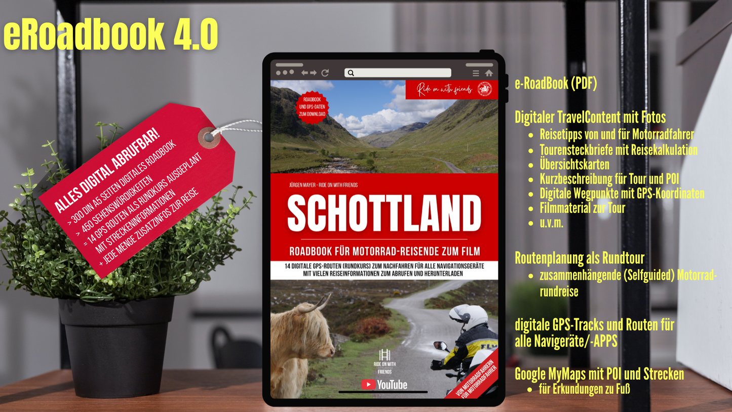 Tourenpaket Schottland